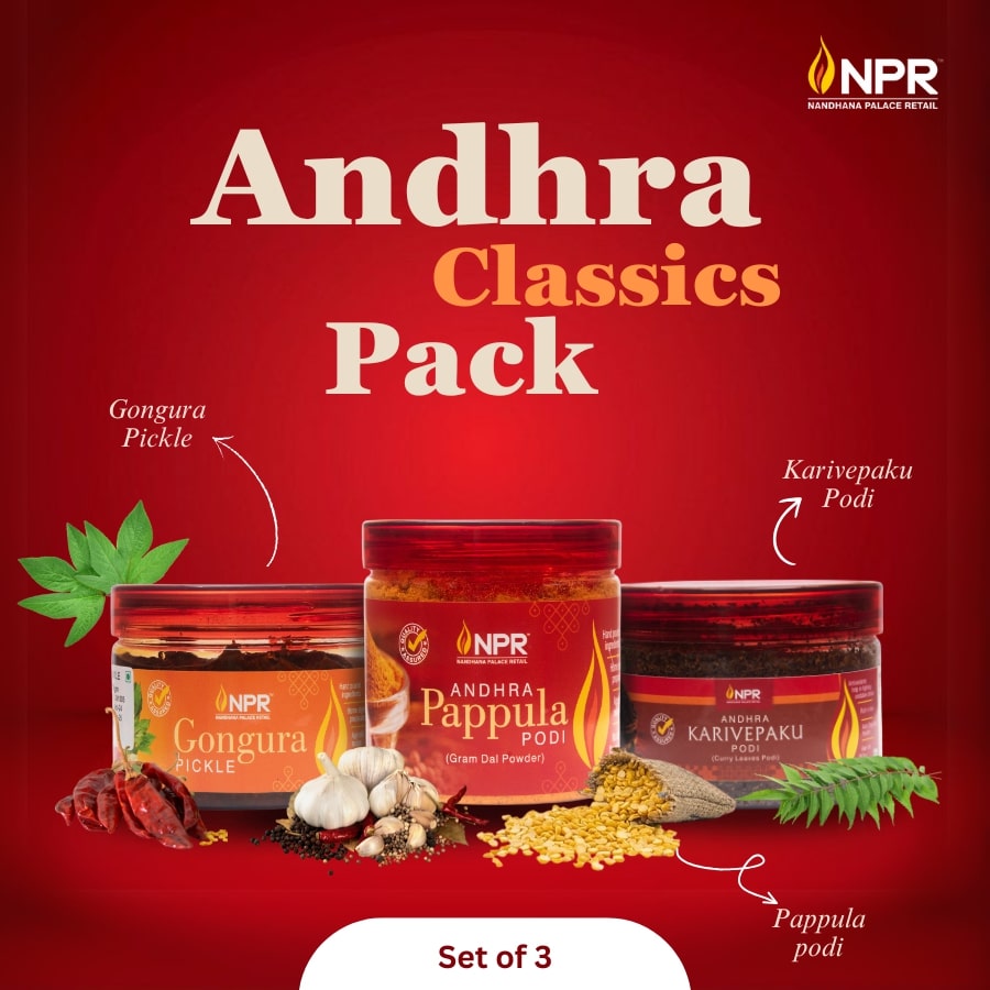 Andhra Classics Pack (Set of 3)