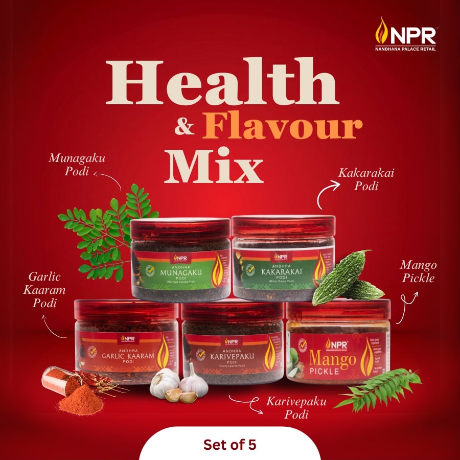 Health & Flavour Mix (Set of 5)