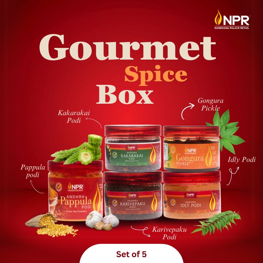 Gourmet Spice Box (Set of 5)