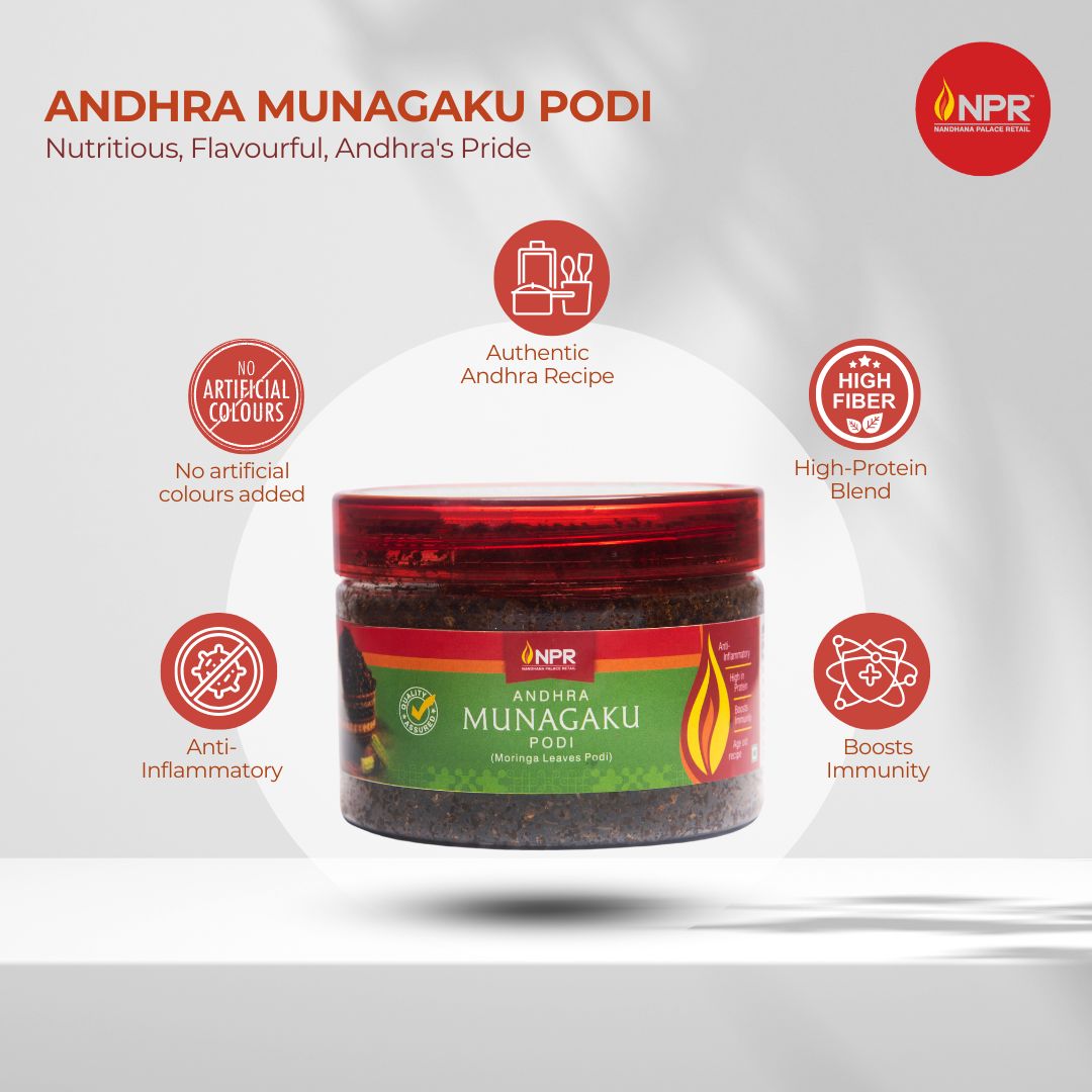 Munagaku Podi - Superfood Moringa Podi