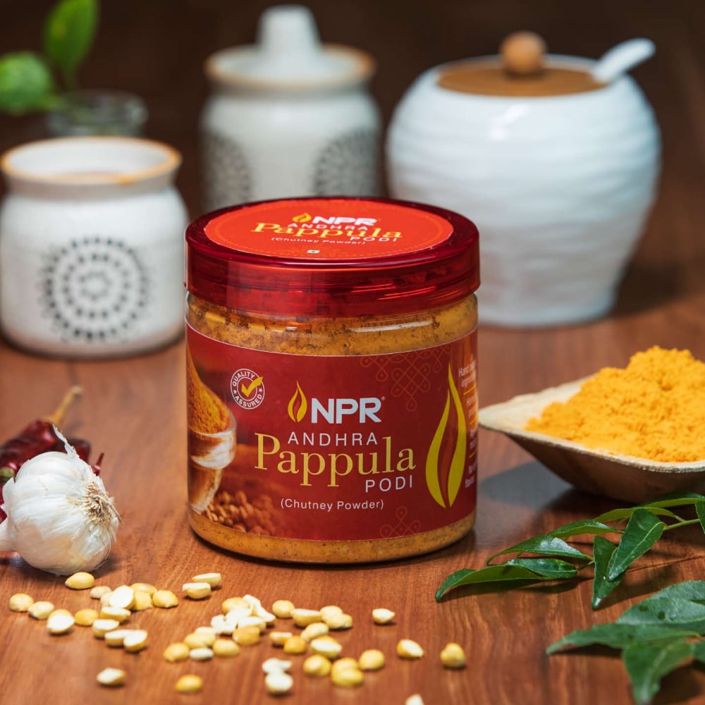 Andhra Pappula Podi - Traditional Homemade Podi