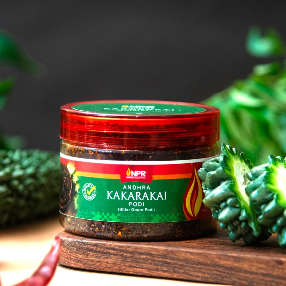 Kakarakai Podi - Earthy, flavour packed Bitter Gourd Podi