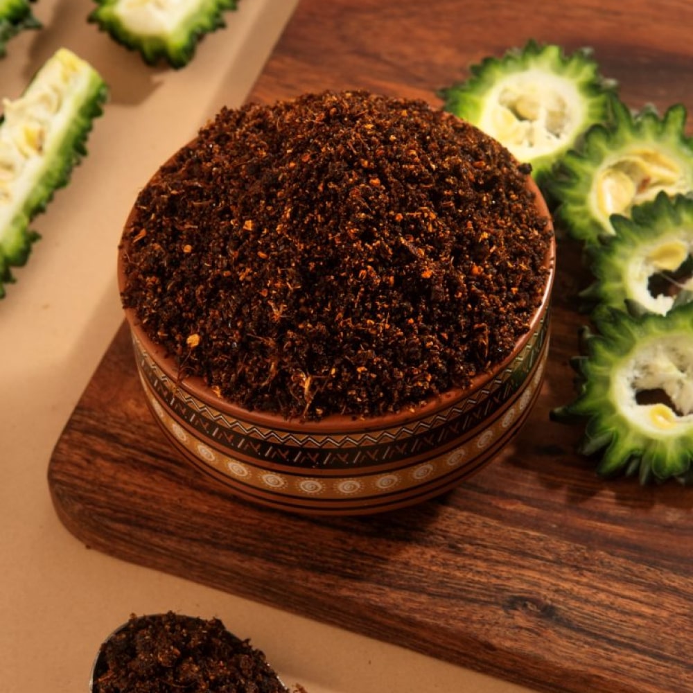 Kakarakai Podi - Earthy, flavour packed Bitter Gourd Podi