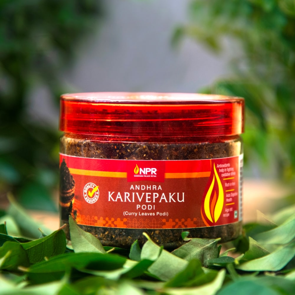 Karivepaku Podi - Fragrant Curry Leaf Bliss